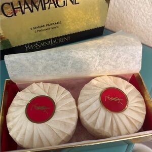 New Yves Saint Laurent Champagne Soaps